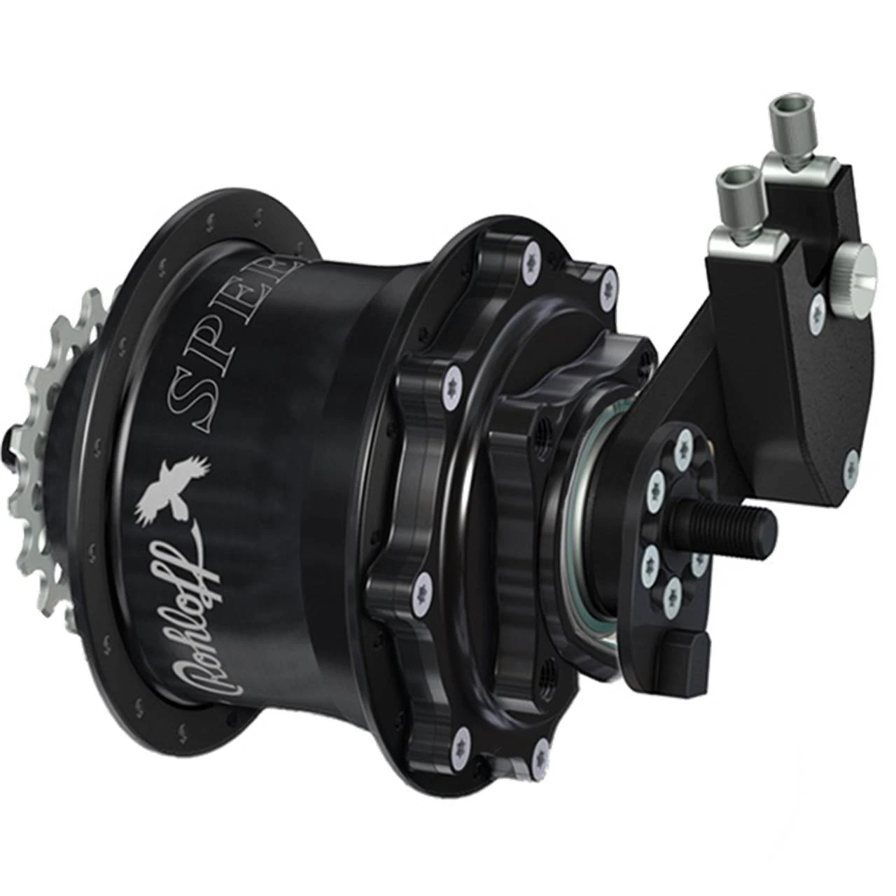 Rohloff Nabe 14 Gang Speedhub 500/14 Für Scheibenbremse TS DB OEM Schwarz 3 Rohloff Nabe 14 Gang Speedhub 500/14 Für Scheibenbremse TS DB OEM Schwarz