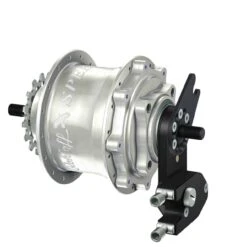 Rohloff Nabe 14 Gang Speedhub Silbern TS DB OEM2 Tandemversion