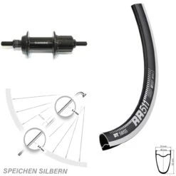 Dt-swiss 28 Zoll DT Swiss RR 511 Rennrad Hinterrad Shimano 130 Mm 7-Fach