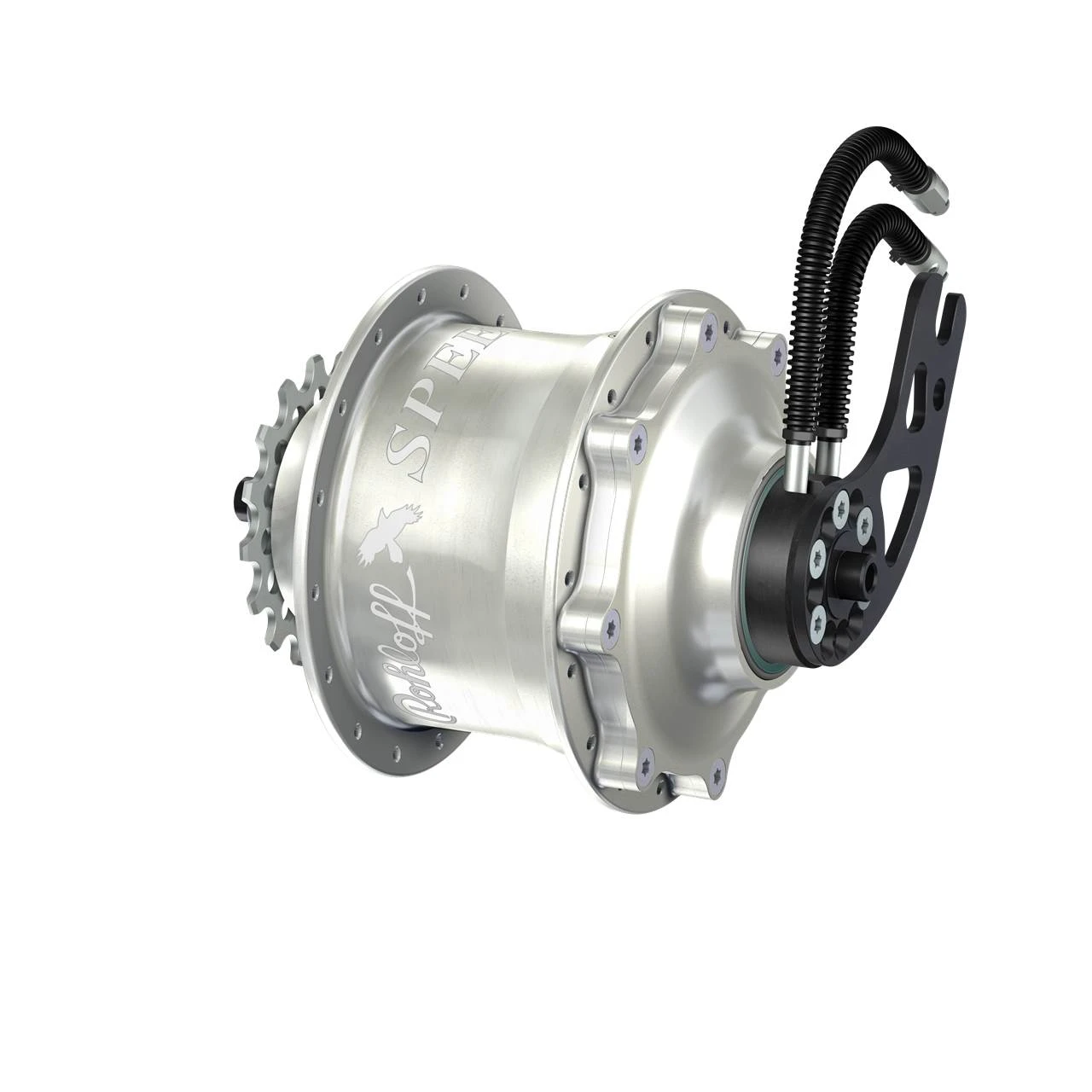Rohloff 14 Gang Speedhub Nabe Für Felgenbremse 500/14 CC PM Silbern 3 Rohloff 14 Gang Speedhub Nabe Für Felgenbremse 500/14 CC PM Silbern