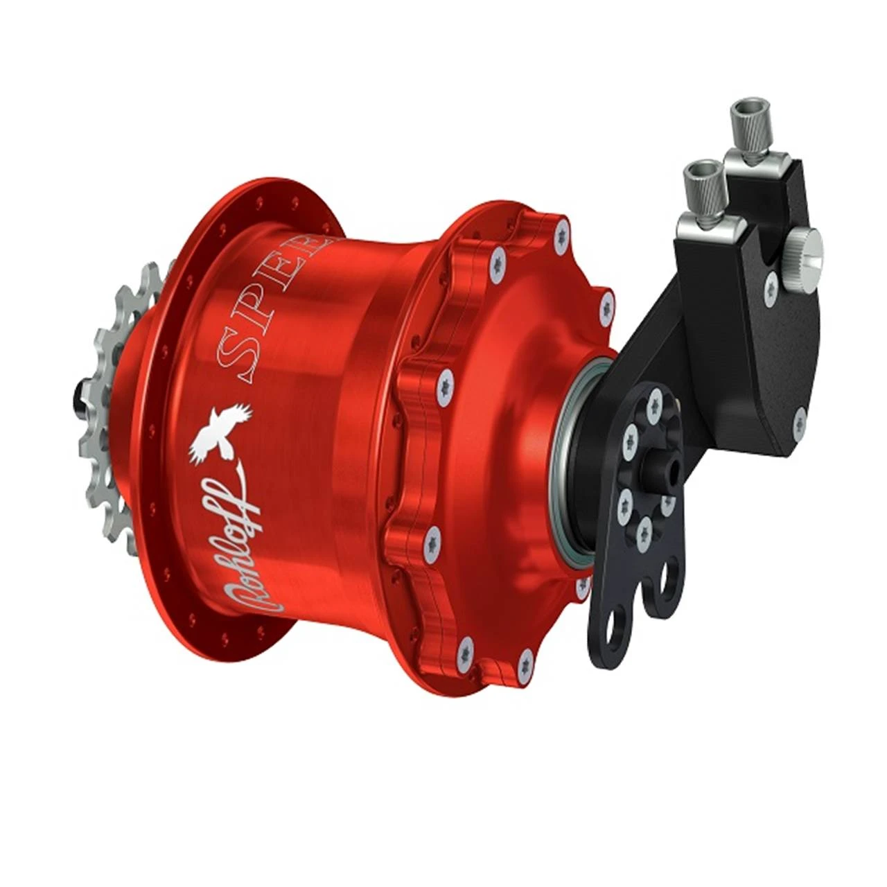 Rohloff Speedhub Nabe 500/14 CC EX 14 Gang Für Felgenbremse Rot 3 Rohloff Speedhub Nabe 500/14 CC EX 14 Gang Für Felgenbremse Rot