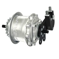 Rohloff Speedhub 14 Gang Nabe Für Scheibenbremse 500/14 TS DB Silbern