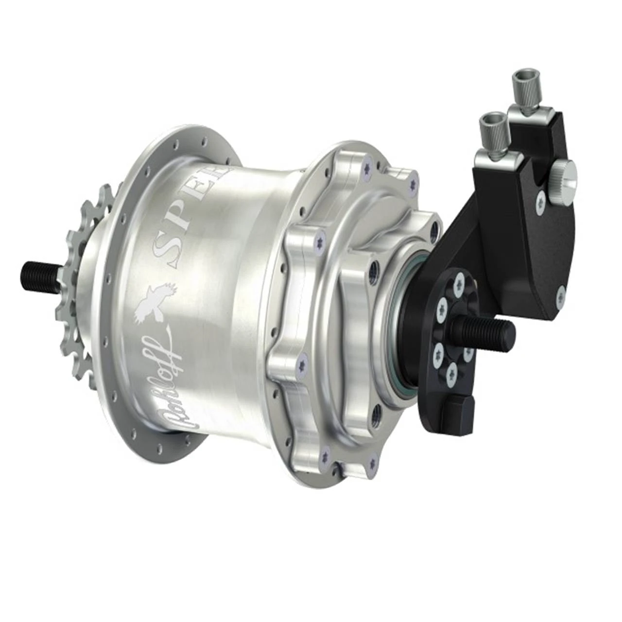 Rohloff Nabe Für Scheibenbremse Speedhub 500/14 TS DB OEM Tandem 14 Gang Silbern 3 Rohloff Nabe Für Scheibenbremse Speedhub 500/14 TS DB OEM Tandem 14 Gang Silbern