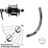 Dt-swiss Shimano XT Nabendynamo DT Swiss G 540 Scheibenbrems Gravel Vorderrad 27,5 Zoll