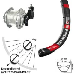 Dt-swiss 28 Zoll Hinterrad Rohloff CC DB OEM Speedhub DT Swiss 545 D