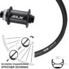 Vorderrad Shimano SLX Ryde Andra 321 Disc 29 Zoll Für Scheibenbremse -Radzubehoer Verkaufe 8231563