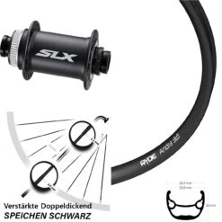 Vorderrad Shimano SLX Ryde Andra 321 Disc 29 Zoll Für Scheibenbremse