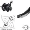 26 Zoll Ryde Andra 30 Hinterrad Rohloff TS Speedhub 500/14