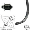 Dt-swiss 27,5 Zoll Nabendynamo Vorderrad DT Swiss HX 491 Shimano DH-UR700 Centerlock -Radzubehoer Verkaufe 8232505