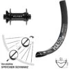Dt-swiss 27,5 Plus MTB Vorderrad Formula DC-711 Boost VR DT Swiss HX 531 6-Loch -Radzubehoer Verkaufe 8233504