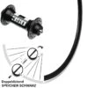 DT Swiss 350 Ryde DP 16 Rennrad Vorderrad 28 Zoll