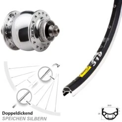 Vorderrad 28 Zoll Mavic A 319 Son 28 Centerlock
