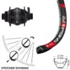 Dt-swiss Vorderes Laufrad 26 Zoll DT Swiss 545 Shutter Precision Nabendynamo