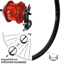 Hinterrad Rohloff TS DB OEM2 28 Zoll Ryde Andra 40 Disc