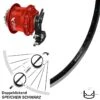 Rohloff Speedhub Rot Hinterrad 28 Zoll Ryde Sputnik 1 Rohloff Speedhub Rot Hinterrad 28 Zoll Ryde Sputnik -Radzubehoer Verkaufe 8237165