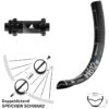 Dt-swiss Vorderrad 27,5+ Zoll DT Swiss H 612 Formula Boost -Radzubehoer Verkaufe 8237841