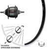 Ryde Andra 40 Shimano Nexus 8-Gang 20 Zoll Hinterrad Schwarz -Radzubehoer Verkaufe 8238266