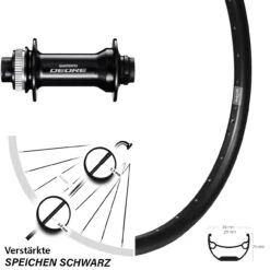 Vorderrad 29 Zoll Ryde Andra 29 Disc Mit Shimano HB-M6010