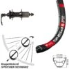 Dt-swiss DT Swiss 545 Disc Hinterrad 26 Zoll Mit Novatec Nabe -Radzubehoer Verkaufe 8238651