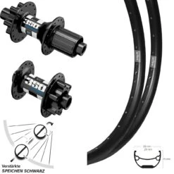 Laufradsatz 27,5 Zoll Ryde Andra 29 Mit DT Swiss 350 Hybrid 142x100 Mm Steckachse