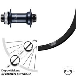 Ryde Rival 23 Disc Vorderrad 29 Zoll 15 Mm Shimano HB-M7110 SLX