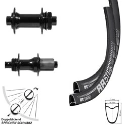 Dt-swiss Road Disc Laufradsatz 28 Zoll Mit Formula 12 Mm Steckachse 100 Mm 142 Mm