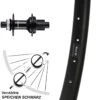 29 Zoll Hinterrad Shimano FH-MT510 Boost Ryde Rival 30 Centerlock Microspline