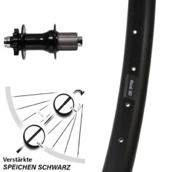 29 Zoll Hinterrad Formula Boost Ryde Rival 30 Disc 6-Loch