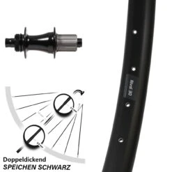 27,5+ Zoll Hinterrad Formula CL-148S Ryde Rival 30