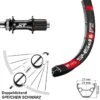 Dt-swiss Hinterrad 28-29 Zoll DT Swiss 545D Disc Shimano FH-M8010-B XT Boost 12x148 Mm