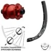 Dt-swiss Nabendynamo Vorderrad Son 28-15 DT Swiss H 522 27,5 Zoll Boost -Radzubehoer Verkaufe 8245079