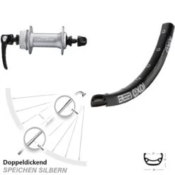29 Zoll Vorderrad Shimano Deore HB-M6000 Exal BE 21 Centerlock