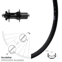 20 Zoll Hinterrad Formula DHT-142 Ryde Andra 40 Disc