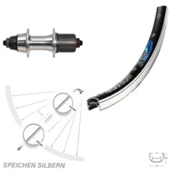 Novatec 7-Fach Exal SP 19 Laufrad 26 Zoll