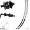 Laufradsatz Shimano Sora FH-RS300 Dynamo Shutter Precision PV-8 Mavic Open Elite Silber -Radzubehoer Verkaufe 8246256