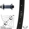 Vorderrad Boost 27,5 Zoll Shimano SLX HB-M7110-B Ryde Rival 35 -Radzubehoer Verkaufe 8246352