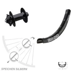 Formula DC91 Exal BE 21 Vorderrad 28-29 Zoll Für 6-Loch