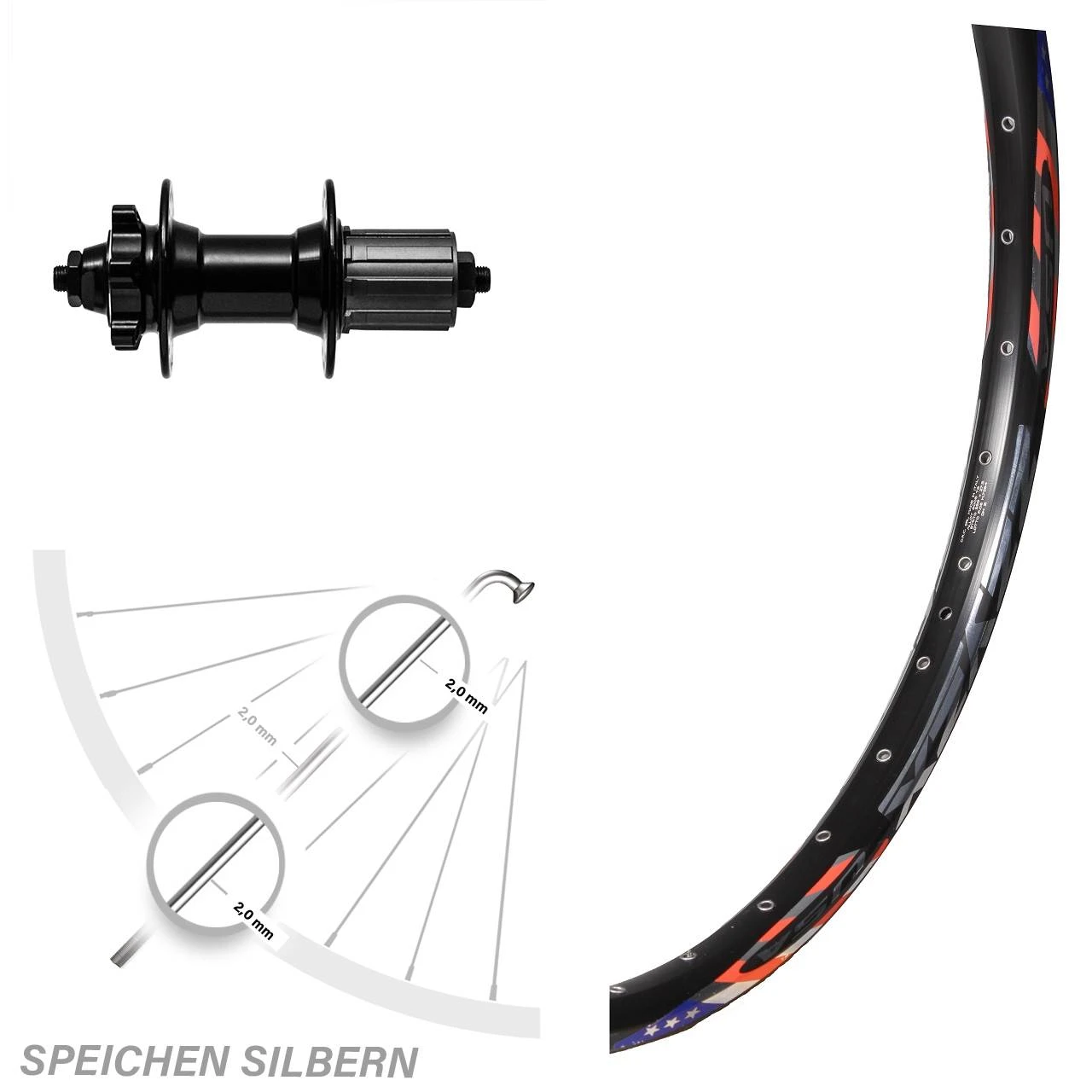 DRC Zzyzx Disc Hinterrad 26 Zoll Mit Novatec Nabe 3 DRC Zzyzx Disc Hinterrad 26 Zoll Mit Novatec Nabe