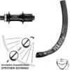 Dt-swiss Hinterrad 27,5 Zoll DT Swiss HX 491 Shimano Deore FH-M6010 -Radzubehoer Verkaufe 8248160