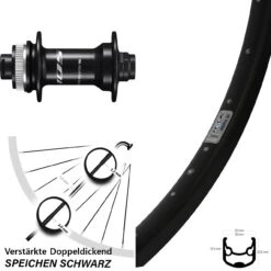 Ryde Andra 30 Vorderrad 28 Zoll Shimano HB-R7070