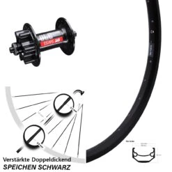 Ryde Andra 40 Disc Vorderrad 28-29 Zoll DT Swiss 370 6-loch