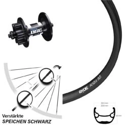 28/29 Zoll Vorderrad Ryde Andra 321 Und DT Swiss 350 Hybrid VR Nabe