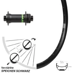 Ryde Andra 29 Vorderrad 29 Zoll Formula CL-811 Syncros Boost 15x110 Mm