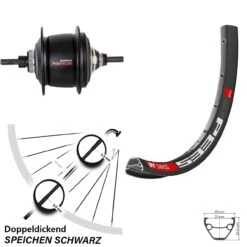 Dt-swiss DT Swiss 533 Disc Hinterrad 27,5 Zoll Mit Shimano SG-C6001-8D