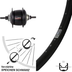 Ryde Andra 30 Disc Shimano SG-C6001-8-Gang Hinterrad 28-29 Zoll