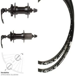 Laufradsatz Mach1 Magma Disc 26 Zoll Novatec 100/135 Mm Schnellspanner 6-loch