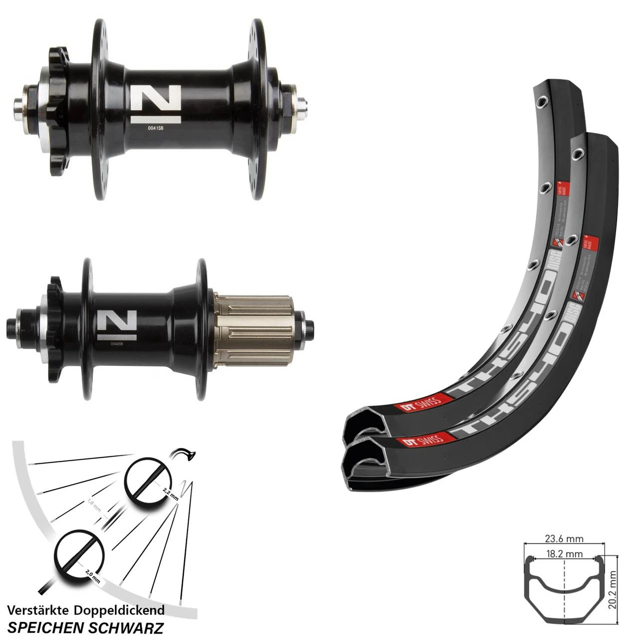 Dt-swiss Laufradsatz 28 Zoll DT Swiss TK 540 Disc 6-loch Novatec Nabe D041 D042 3 Dt-swiss Laufradsatz 28 Zoll DT Swiss TK 540 Disc 6-loch Novatec Nabe D041 D042