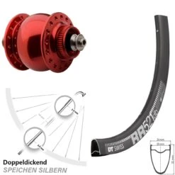 Dt-swiss 28 Zoll Nabendynamovorderrad Son Delux DT Swiss RR 521 DB
