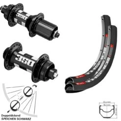 Dt-swiss Laufradsatz 28 Zoll TK 540 DT Swiss 350 Schnellspanner 100/135 Mm Centerlock
