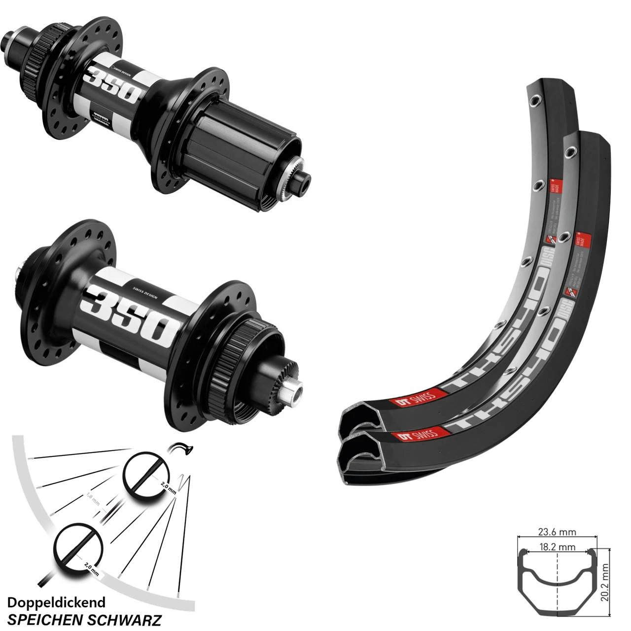 Dt-swiss Laufradsatz 28 Zoll TK 540 DT Swiss 350 Schnellspanner 100/135 Mm Centerlock 3 Dt-swiss Laufradsatz 28 Zoll TK 540 DT Swiss 350 Schnellspanner 100/135 Mm Centerlock